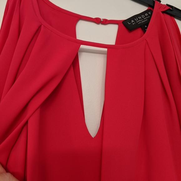 Laundry by Shelli Segal Dress Bright Rose - Picture 8 of 8